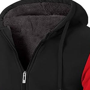 Pull à capuche avec capuche à cordon de serrage et manches contrastées Parfait pour le look Streetwear Fabriqué par Dress Sports - Product Image 2