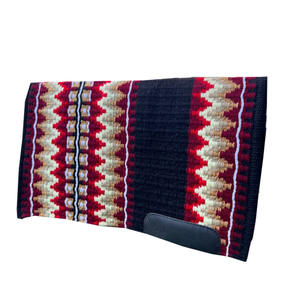 Vente chaude Extrême Qualité Multicolore Nouvelle-Zélande Laine Tapis De Selle Couverture Style Occidental au Prix de Gros - Product Image 1