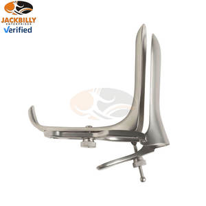 เครื่องตรวจภายในช่องคลอดแบบกรีฟส์ สำหรับการตรวจทางนรีเวช ผลิตจากสแตนเลสคุณภาพสูง ใช้งานด้วยมือ ระดับคลาส 1 ได้รับการรับรองมาตรฐาน CE - Product Image 2