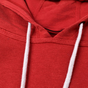 Wholesale Basics <b>Red</b> Color OEM Service 100% Cotton Custom Long Sleeve Pullover <b>Men's</b> Hoodie <b>Sweatshirts</b> Top Quality Streetwear - Product Image 3