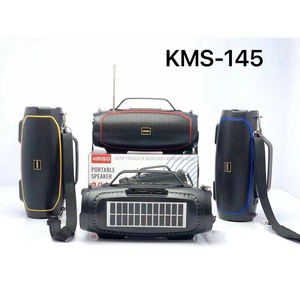 ลำโพงบลูทูธไร้สาย AM FM แบบพกพาพร้อม USB, SD, ชาร์จพลังงานแสงอาทิตย์, ไฟฉายสำหรับโทรศัพท์มือถือสากล - Product Image 3