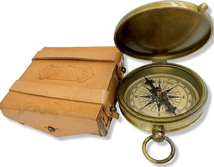 Boussole de luxe de qualité supérieure, Mini boussole de poche multifonctionnelle pour toutes les générations durable pour les voyages en plein air, offre spéciale - Product Image 3