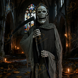 Nhà máy trực tiếp tùy chỉnh đạo cụ kinh dị hoạt hình-Mô hình ma và Zombie thực tế cho ngôi nhà ma ám Halloween hấp dẫn - Product Image 5