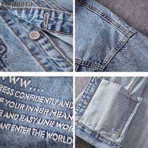 Vente en gros de veste en jean élégante pour hommes, veste en jean chaude pour l'hiver avec des couleurs et un logo personnalisés, à vendre en gros - Product Image 6