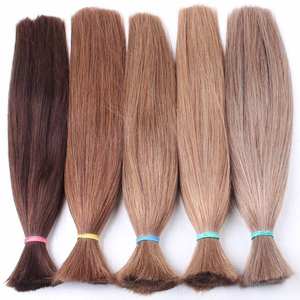 Cheveux vierges humains vietnamiens soyeux et lisses, cheveux vierges bruts non transformés, en vrac - Product Image 3