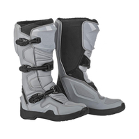 Bottes de moto unisexes en cuir véritable imperméables coupe-vent en tissu extensible à hauteur de genou avec sangle à boucle personnalisables