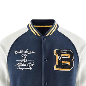 Chaqueta Universitaria Personalizada con Diseño Único, Chaqueta Universitaria de Alta Calidad para Hombre en Talla Adulto, Chaquetas para Hombre - Product Image 6