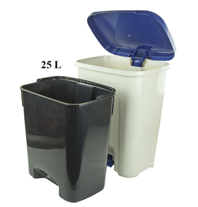 Thùng Rác Nhà Bếp Thùng Rác Bậc 25 Lít Có Nắp Chống Mùi Và Bàn Đạp Chân Không Cần Dùng Tay Thùng Rác Gia Dụng Bán Sỉ - Product Image 5