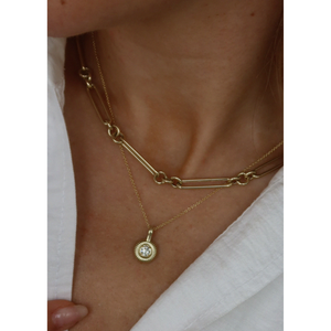 จี้เพชรรูปทรงเดลฟีนแบบมีริ้ว - Product Image 2