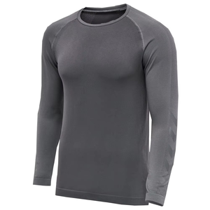 High Quality <b>Long</b> <b>Sleeve</b> Gym Compression <b>Base</b> <b>Layer</b> for Men Active Tops for Running and Swimming Manufactured Tops - Product Image 3