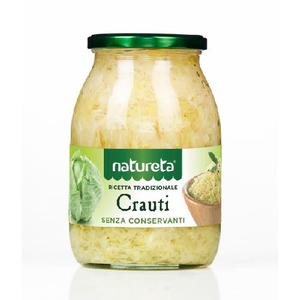Natureta 1 kg X 6 Unidades, Paquete Premium de Verduras Saladas en Conserva CRAUTI SENZA CONSERVANTI - Product Image 1