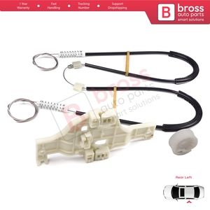 ชุดซ่อมมอเตอร์กระจกหน้าต่างด้านหลังซ้าย รุ่น BWR5091 สำหรับรถยนต์ Megane MK3 KZ0/1 BZ0/1 B3 ปี 2008-2017 แบบ 5 ประตู รหัสอะไหล่ 827210003R - Product Image 5