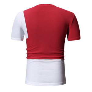 เสื้อยืดกีฬาผู้ชายฤดูร้อนปี 2026 คอกลม แขนสั้น ออกแบบลายพิมพ์ได้ตามต้องการ ผ้าฝ้าย 100% สไตล์ลำลอง - Product Image 3