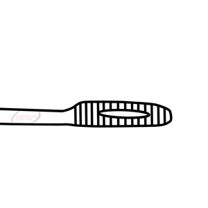 Pinzas para tampones auriculares de 135 mm, diseño delicado, 5 pulgadas, instrumento quirúrgico manual de acero inoxidable para oído, nariz y garganta (ORL) - Product Image 3