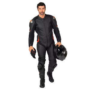Traje de Motocicleta Unisex Cortavientos de Invierno, Diseño de Alta Gama, Nuevo Estilo, Mangas Largas, Estampado Veraniego, Ligero, de Cuero Genuino - Product Image 2