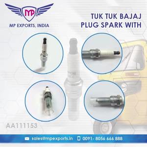 Indian Branded <b>PLUG</b> SPARK for Bajaj RE Tuk Tuk 3 Wheeler Spare Parts for Sale at Competitive Price - Product Image 2