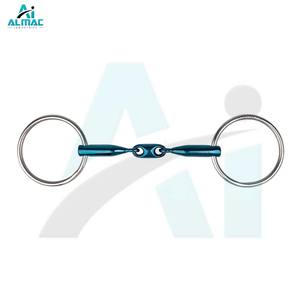 ALMAC Mèche équestre Conception à double articulation pour une distribution de la pression en douceur Contrôle doux Caractéristique réutilisable pour l'équitation - Product Image 1