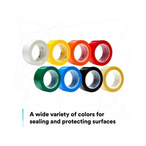 3M 471 Ruban de marquage Couleur Polyéthylène Vinyle Avertissement de sécurité au sol Caractéristique antistatique Ruban d'isolation électrique en caoutchouc - Product Image 4