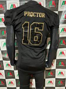 2025 maillot de Football américain personnalisé pantalon respirant attirail sergé broderie courte grande taille usine Pakistan vraies photos vidéo - Product Image 4