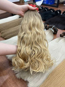 Super promotion : Extensions de cheveux humains vietnamiens naturels ondulés, couleur tendance, super soyeux, sans nœuds, sans perte, prêts à être expédiés - Product Image 2
