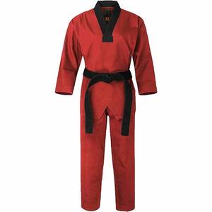 Uniforme de Karate Personalizado con Logotipo Frontal, 100% Algodón, Transpirable, de Secado Rápido, para Entrenamiento de Combate - Product Image 1