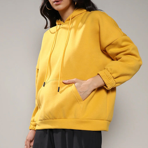 Plain Pullover Hoodie Ladies Hooded <b>Top</b> Casual Hoody <b>Thermal</b> Customized Best High Quality <b>Women's</b> Hoodie - Product Image 4