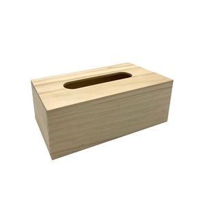 Boîte à mouchoirs en bois pour la maison, fabrication artisanale, porte-boîte à mouchoirs pour hôtel, boîte à mouchoirs de table pour la maison, le bureau, les fêtes - Product Image 4