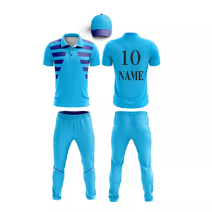 Uniformes de Cricket con Diseño Personalizado, Estilo Moderno, Camisetas y Pantalones de Poliéster, Impresión y Empaque Personalizados - Product Image 4