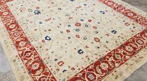 พรมถักมือดีไซน์ทันสมัยทำด้วยมือสีสันสดใสภาพแอบสแตรกต์ปรับแต่งขนาดได้ตามต้องการสไตล์เปอร์เซีย - Product Image 5