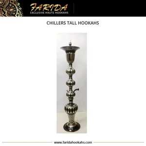 Enfriadores de Narguila Mini de Latón Lacado Martillado Soldado de Lujo Farida, Accesorios para Narguila, Calidad Premium - Product Image 4