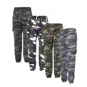 Joggers de camuflaje OEM para hombre, pantalones de lana elegantes y duraderos con cintura elástica, opciones de tela personalizadas ligeras y transpirables - Product Image 1