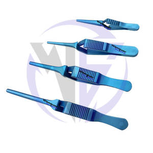 Pinzas Hemostáticas de Titanio de 13 mm para Cirugía Vascular, Nerviosa y Cardiovascular, Herramientas de Acero Inoxidable, Instrumentos Quirúrgicos Wenquar - Product Image 6