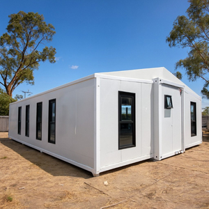 <span class=keywords><strong>Casa</strong></span> Prefabricada de Acero de Alta Calidad de 40 pies, Estilo Barndominium, Casas Modulares Modernas para Vida <span class=keywords><strong>Rural</strong></span> en Granjas y Ranchos - Product Image 1