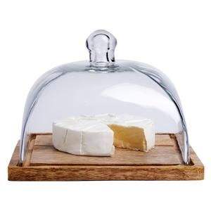 Bocal en verre de décoration bocal de créateur de taille moyenne boutons en forme de verre personnalisés couvercle marbre et verre HA 1035 dernière conception de cuisine - Product Image 4