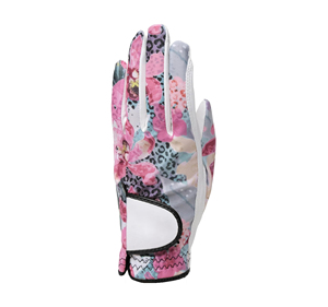 Gants de golf Taille adulte Logo personnalisé Mode féminine Résistant à l'usure Cuir Cabretta Gants d'entraînement de golf blancs pour les professionnels - Product Image 4