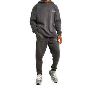 Conjunto Deportivo de Dos Piezas para Hombre, Diseño Moderno y Transpirable, Venta al Por Mayor, Ropa Deportiva de Invierno, 100% Algodón French Terry - Product Image 1