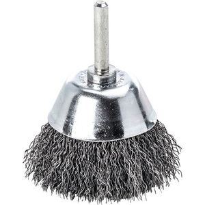 Surface <b>Brush</b> 50 Mm 6 Mm Shaft 0.3 Mm Steel Wire 10500 Min- by Lessmann - Product Image 1