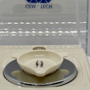 Qualité exceptionnelle Rond Brillant Coupe Non Chauffé Saphir Blanc Naturel Moissanite Bon Produit en vrac - Product Image 4