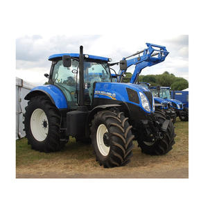 Tracteur agricole d'occasion 80 CV 4x4 avec transmission automatique, pompe et boîte de vitesses - Garantie 3 ans - Product Image 4