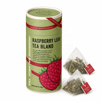 Tisane personnalisée à marque privée pour la fertilité féminine, mélange de feuilles de framboisier rouge, équilibre hormonal pour femmes