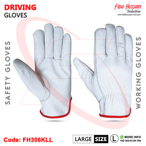 Gants de conduite pour l'extérieur Vente en gros 2024 Haute qualité Bon confort de port grâce au cuir de chèvre - Product Image 4