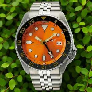 Seikos Nh34 40mm Stainless Steel Automatic <b>Mechanical</b> GMT Luminous High Quality Chronograph Diver <b>Watch</b> 20mm Band Luxury Men's - Product Image 3