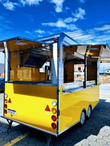 Remolque de Comida Móvil, Carrito de Comida Móvil para la Calle, Camión de Comida Móvil de Fábrica Aprobado por la EPA - Product Image 4