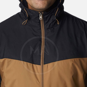 High Quality Breathable <b>Canvas</b> Windbreaker <b>Men's</b> Plus Size Hooded Collar Quick Dry Outdoor Winter Use <b>Jackets</b> Customized Color - Product Image 6
