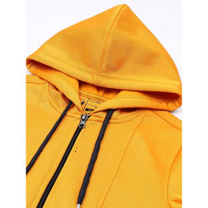 Ensemble de survêtement pour homme à capuche d'hiver de qualité supérieure, couleur unie, vêtements de sport décontractés, respirant, écologique, design élégant - Product Image 2