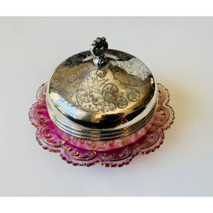 Nouveau récipient à beurre élégant taille personnalisée disponible plateau de service beurre et caillé avec couvercle plat de service au beurre - Product Image 5