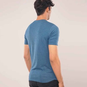 T-shirts à col rond coupe régulière doux en trois mélanges - Product Image 2