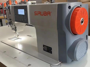Machine à coudre industrielle informatisée à point noué, entraînement direct, une aiguille, coupe-fil en acier, Si-ruba 7200C, garantie 3 ans - Product Image 4