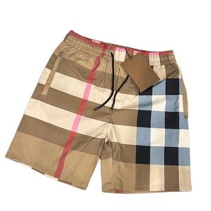 Short en toile de polyester solide écologique avec fermeture à cordon numérique pour hommes - Product Image 6