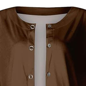 Doctor Lab Coat Style Custom Women Scrub Jacket OEM Uniforme médico Scrub Jacket para mujer - Product Image 4